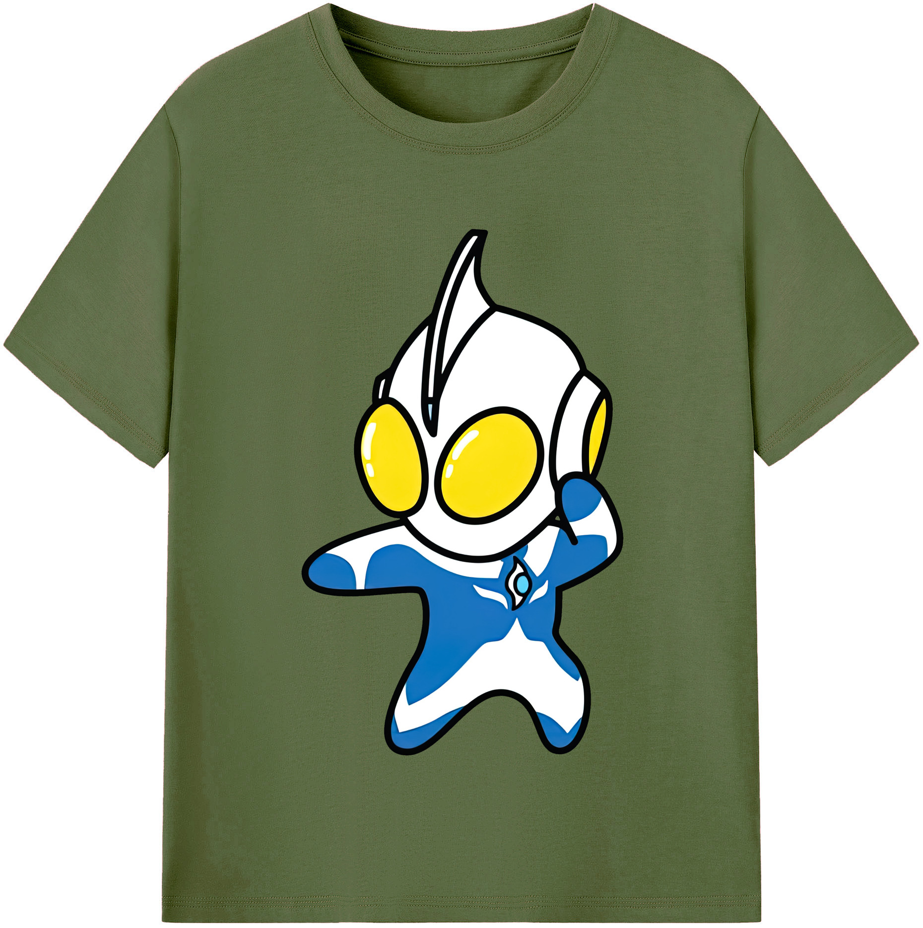 （画像用） ウルトラマン Ultraman 綿100％半袖Tシャツ（フロントプリント）